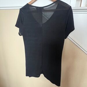 Apt. 9 Black Short Sleeve Tee